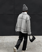 Manteau de printemps Maja pour femme – Vêtement d'extérieur doux et tendance