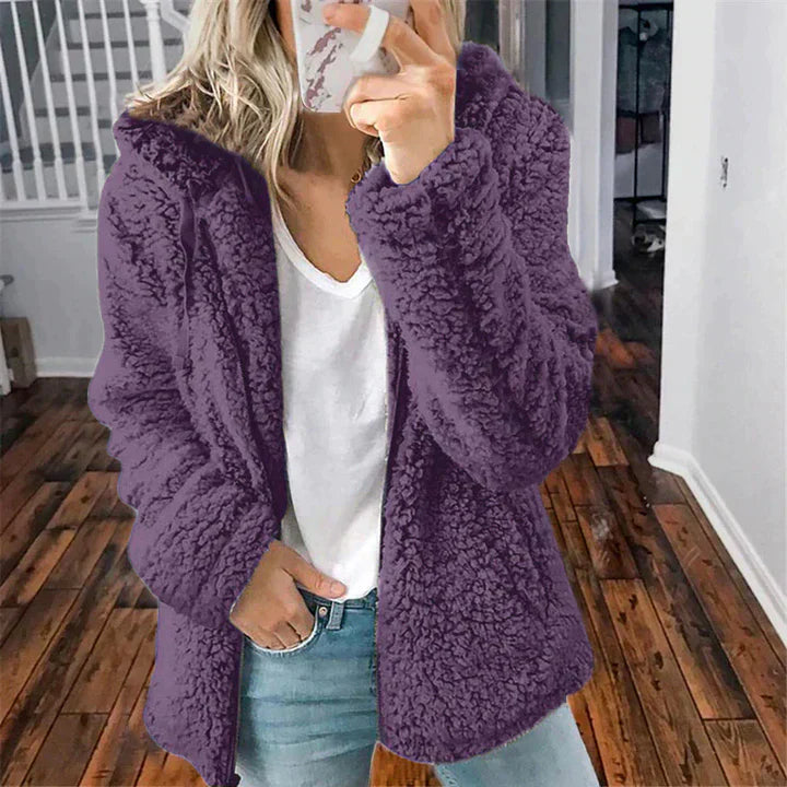 Veste chaude et coupe-vent au design élégant et à la coupe confortable