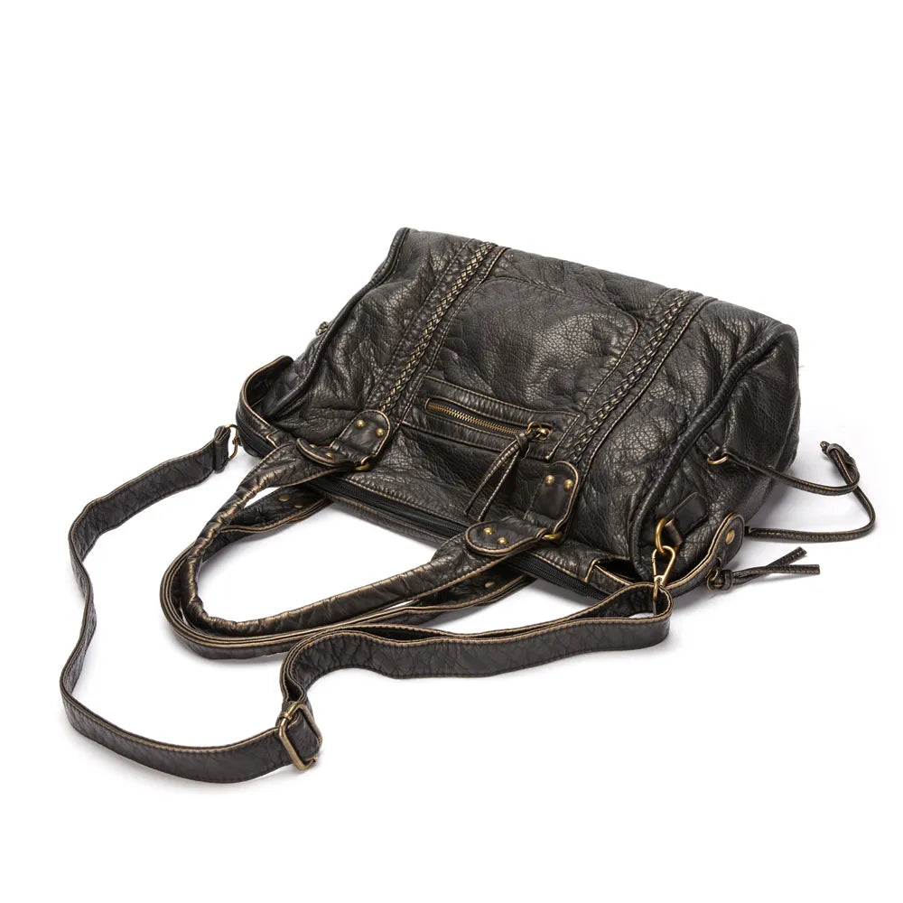 Sac à Main Noir pour les Cours - RACHEL
