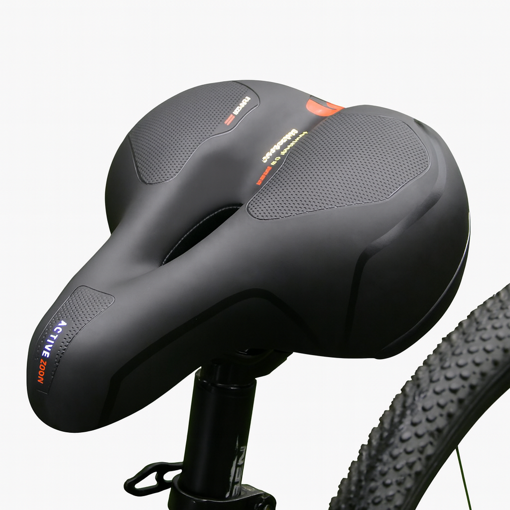 Ergonomic bike saddle