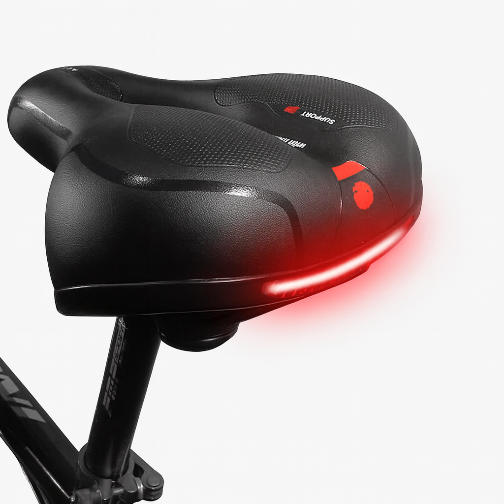 Ergonomic bike saddle