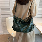 EMMA - Sac à Main de Cours en Cuir Souple Lycée