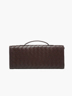 Luna - Sac à main tissé de luxe avec fermeture en or