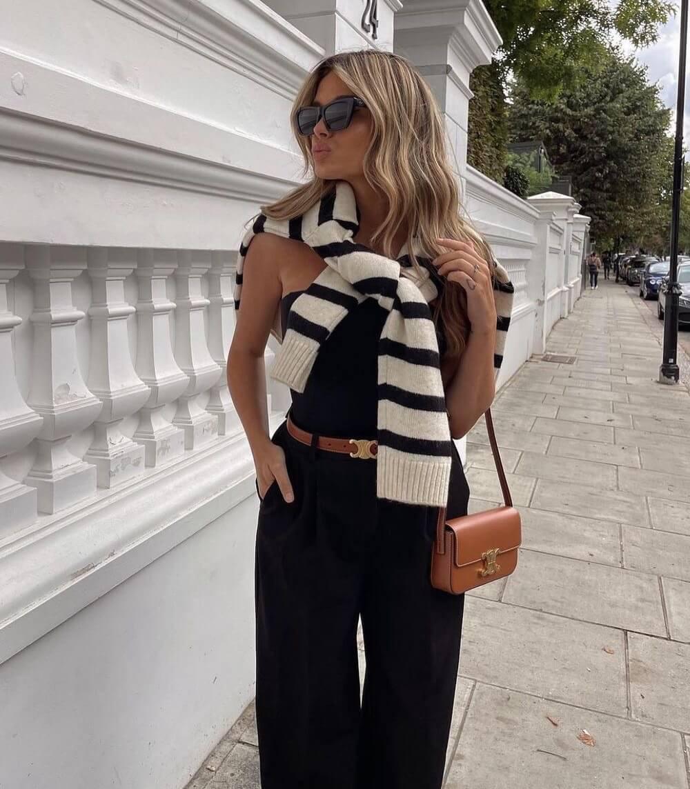 Ceinture en Cuir Noir avec Boucle Dorée | Élégance et Polyvalence pour Toutes les Occasions