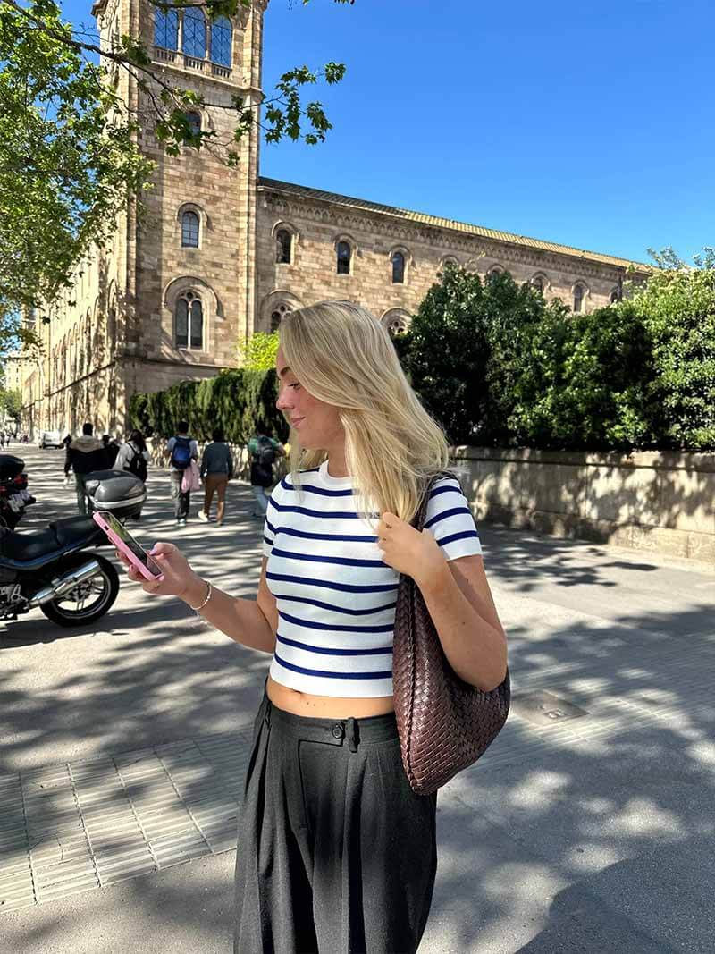 Jackie Sac tissé