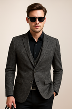 Veste blazer slim de printemps pour homme