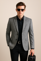 Veste blazer slim de printemps pour homme