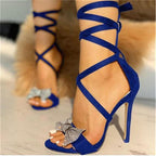 Stiletto Strass Bandage Sexy