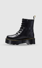 Bottes à Plateforme en Cuir | Confort Ultime pour un Port Toute la Journée