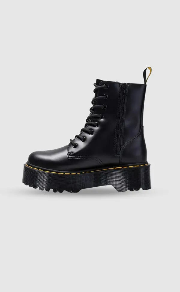 Bottes à Plateforme en Cuir | Confort Ultime pour un Port Toute la Journée