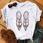 T-shirt Mode Talons Hauts Impression