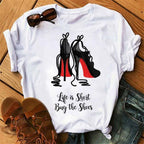 T-shirt Mode Talons Hauts Impression