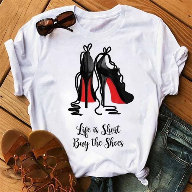 T-shirt Mode Talons Hauts Impression