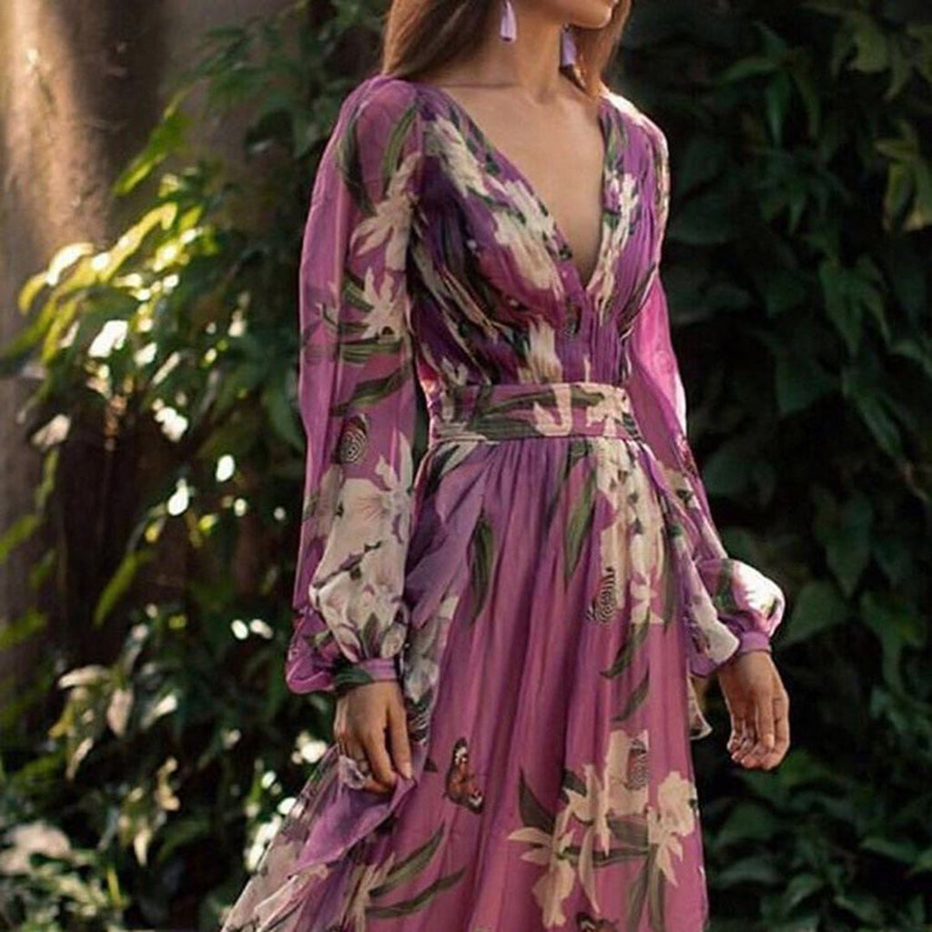 TORILL - Robe longue élégante pour l'automne