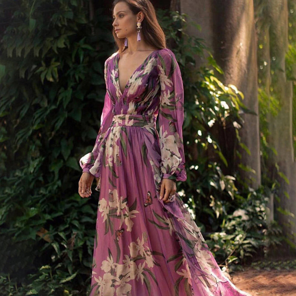 TORILL - Robe longue élégante pour l'automne