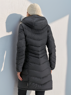 Manteau long et rembourré Eva - Hiver, chaud, léger et déperlant