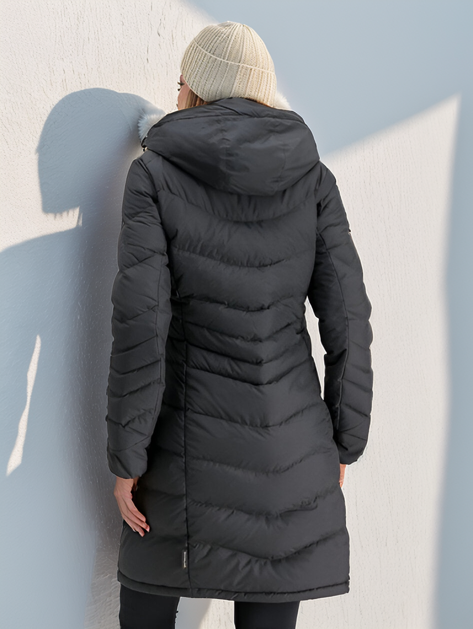 Manteau long et rembourré Eva - Hiver, chaud, léger et déperlant