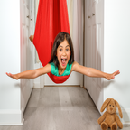Balançoire sensorielle pour enfants Siège thérapeutique d'intérieur en coton