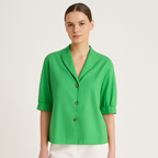 Elegant Linen Top for Autumn - Eryn