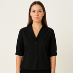 Elegant Linen Top for Autumn - Eryn
