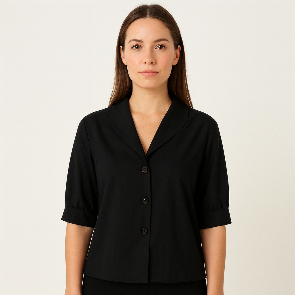 Elegant Linen Top for Autumn - Eryn