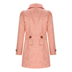 Trench pour dames avec boutons - Manteau d'automne avec col