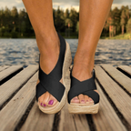 Des sandales tendance qui soutiennent les pieds
