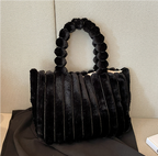 Elégant sac à main femme noir - Polyvalent & élégant