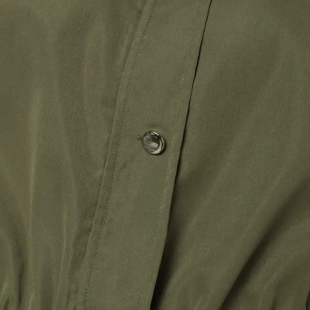 Camilla | Combinaison Vintage Automne pour femmes avec pantalon cargo et col rétro dans une coupe confortable