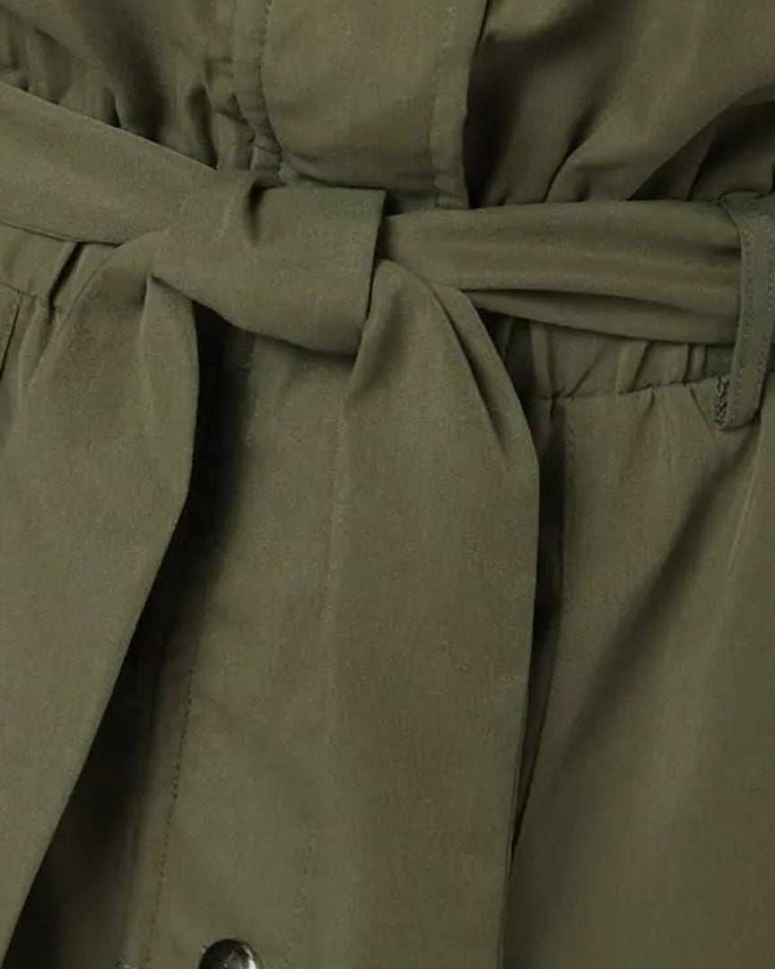 Camilla | Combinaison Vintage Automne pour femmes avec pantalon cargo et col rétro dans une coupe confortable