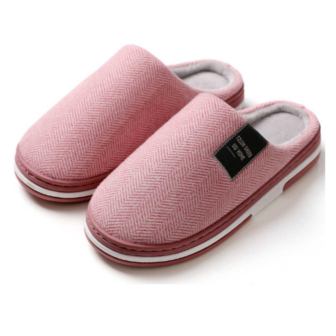 Chaussons confortables pour hommes - Doux, chauds et antidérapants
