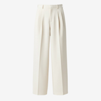 Pantalon Plissé à Jambe Large pour Homme – Style Casual Moderne
