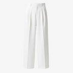 Pantalon Plissé à Jambe Large pour Homme – Style Casual Moderne