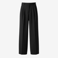 Pantalon Plissé à Jambe Large pour Homme – Style Casual Moderne