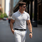 Polo infroissable pour hommes