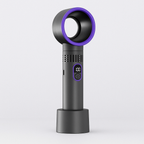 Gray Bladeless USB Fan