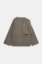 Veste cape élégante et souple pour femmes - Spéciale Automne