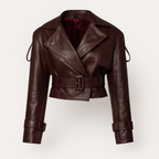 Dark brown Leather Jacket