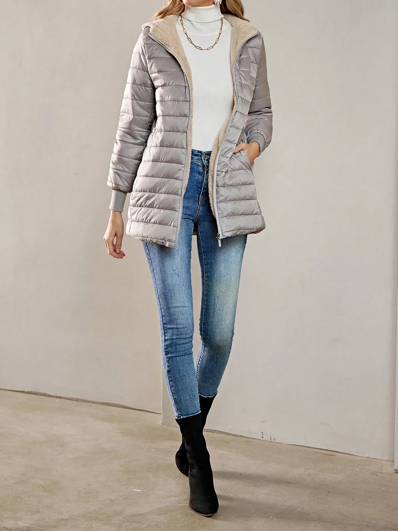 Veste matelassée d'hiver de Sophie - Ultra-confortable et élégante pour les journées glaciales