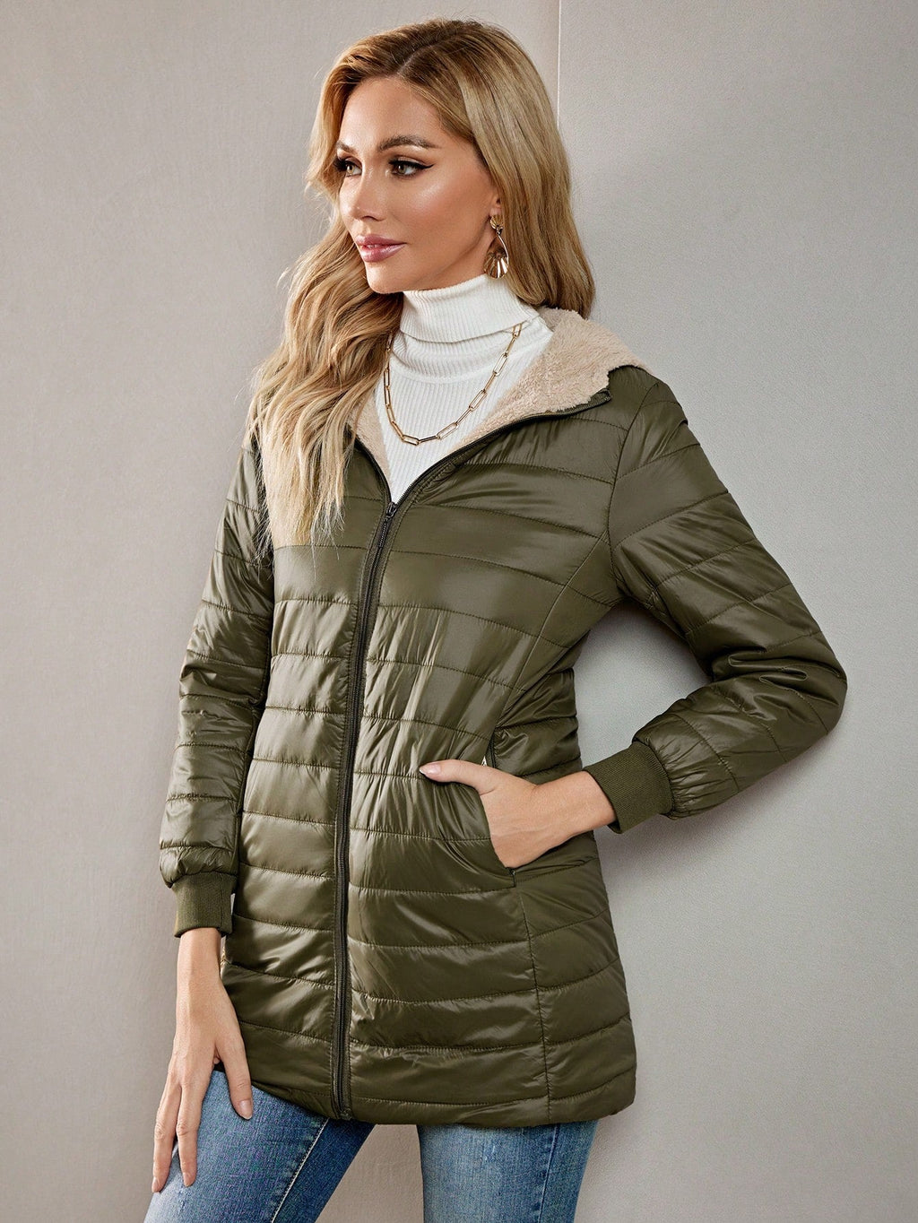 Veste matelassée d'hiver de Sophie - Ultra-confortable et élégante pour les journées glaciales