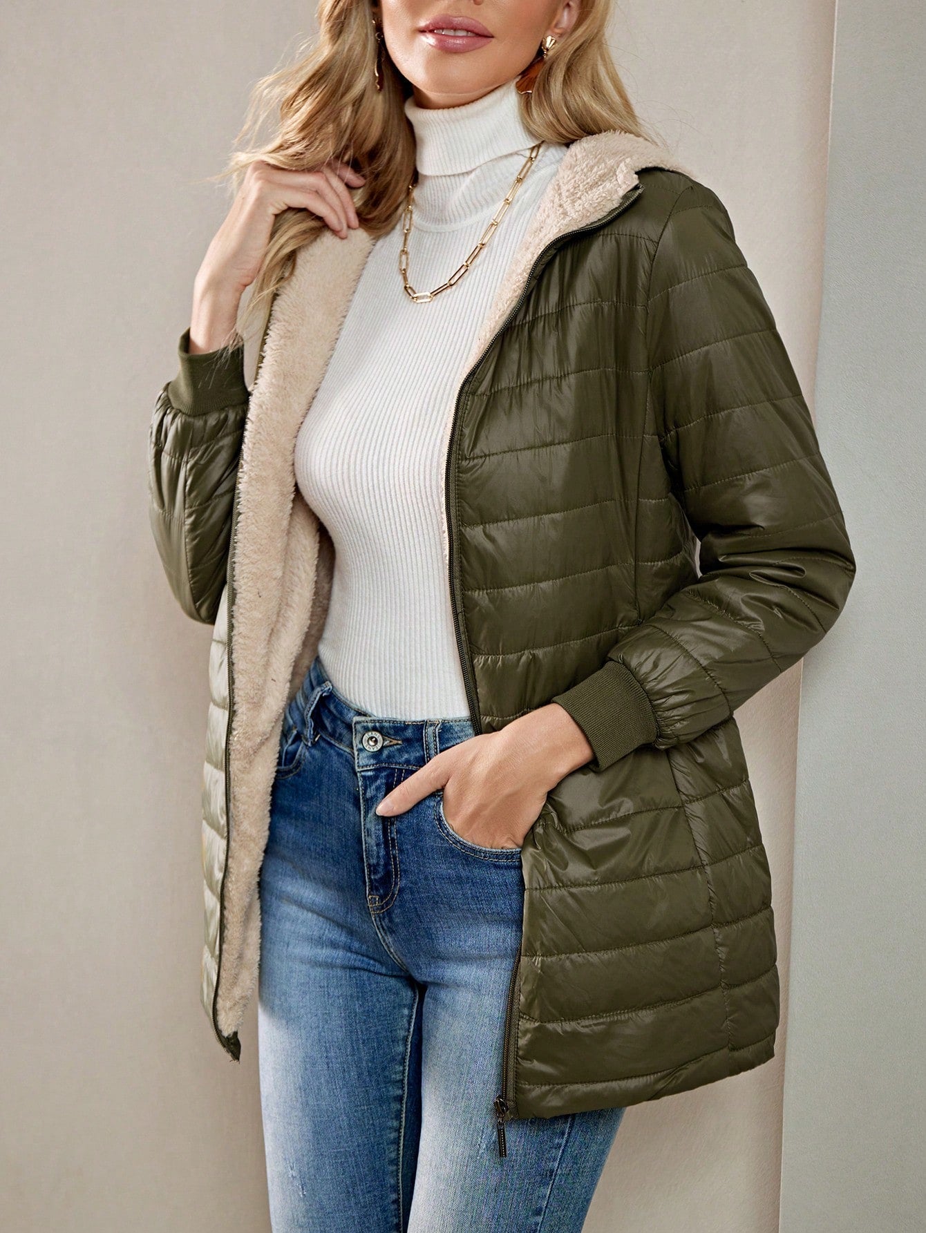 Veste matelassée d'hiver de Sophie - Ultra-confortable et élégante pour les journées glaciales