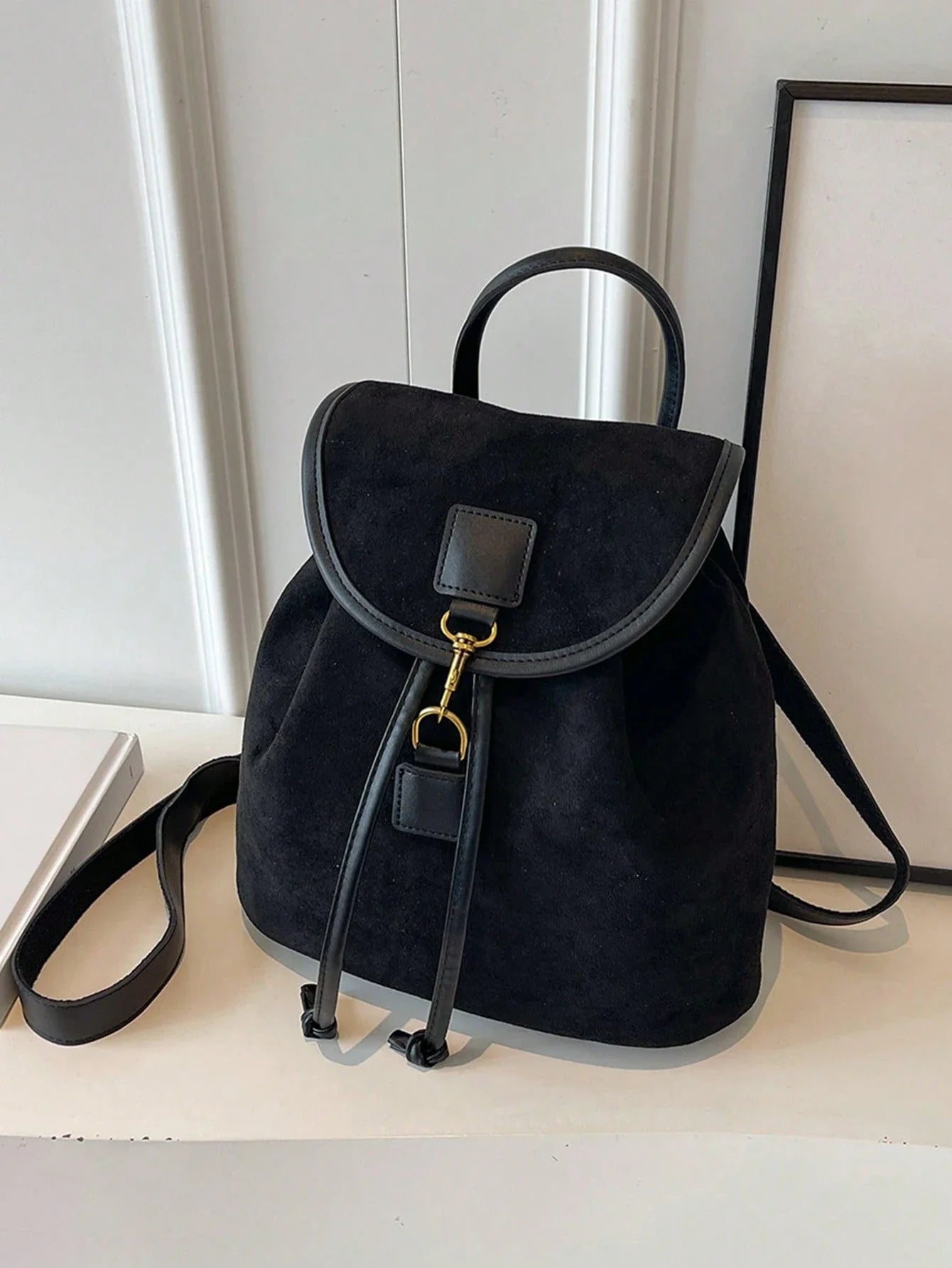 Voguecraft - Sac à dos rétro à la mode pour femmes - détail de voyage - grande capacité