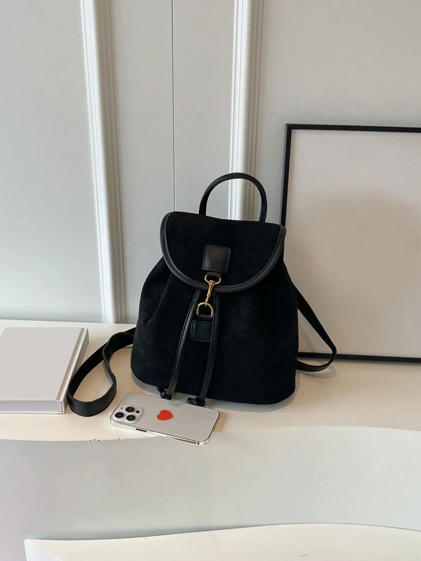 Voguecraft - Sac à dos rétro à la mode pour femmes - détail de voyage - grande capacité