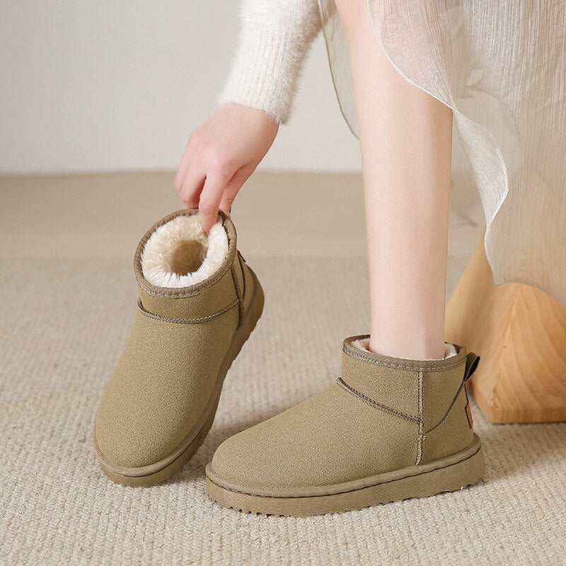 Hiver | Bottines avec fourrure