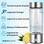Bouteille d'eau à hydrogène