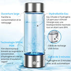 Bouteille d'eau à hydrogène