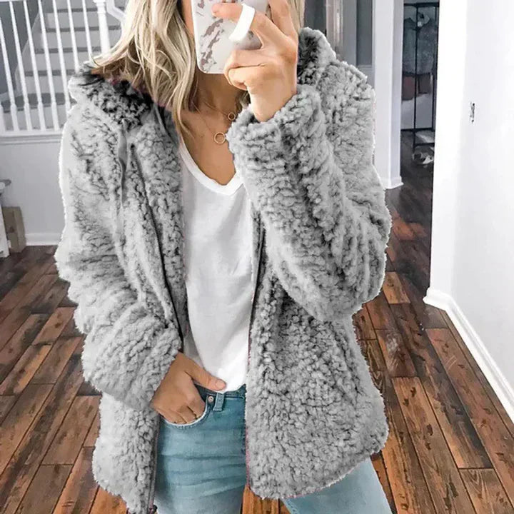 Veste chaude et coupe-vent au design élégant et à la coupe confortable