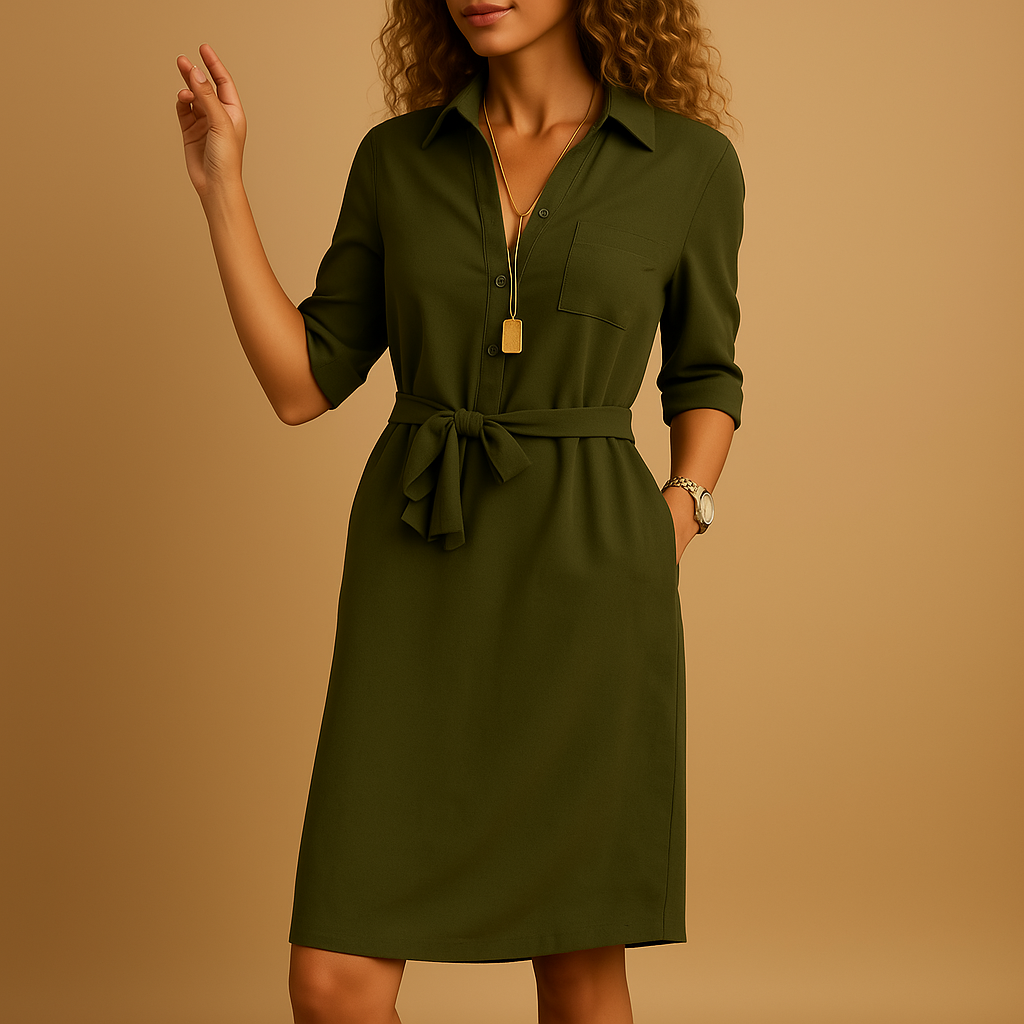 Robe midi pour femme, idéale au quotidien