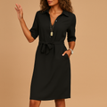 Robe midi pour femme, idéale au quotidien