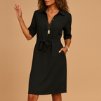 Robe midi pour femme, idéale au quotidien
